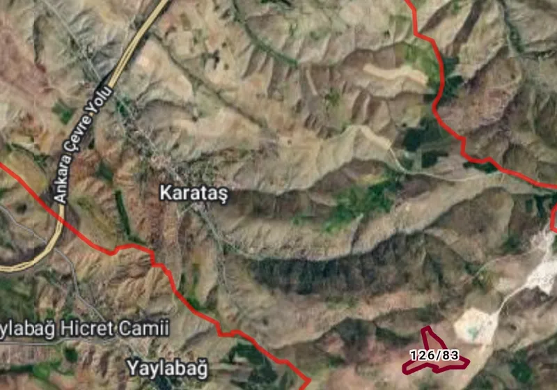 Karataş 126 ada 83 parselde satılık 500 m² tarla — fotoğraf 2